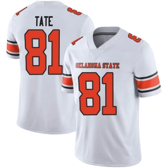 Men's Oklahoma State Cowboys CJ Tate Football Jersey - Limited White