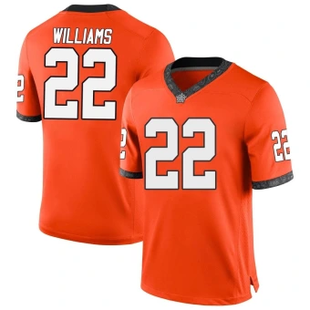 Men's Oklahoma State Cowboys C.J. Williams Football Jersey - Game Orange