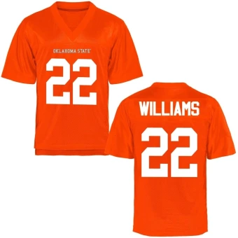 Men's Oklahoma State Cowboys C.J. Williams Football Jersey - Game Orange