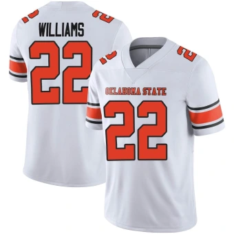 Men's Oklahoma State Cowboys C.J. Williams Football Jersey - Limited White