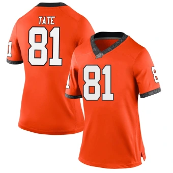 Women's Oklahoma State Cowboys CJ Tate Football Jersey - Game Orange