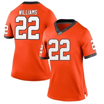 Women's Oklahoma State Cowboys C.J. Williams Football Jersey - Game Orange