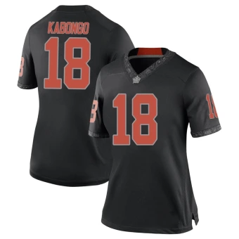 Women's Oklahoma State Cowboys David Kabongo Football Jersey - Game Black