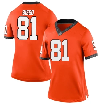 Women's Oklahoma State Cowboys Joe Bisso Football Jersey - Game Orange