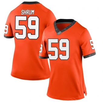 Women's Oklahoma State Cowboys Kason Shrum Football Jersey - Game Orange