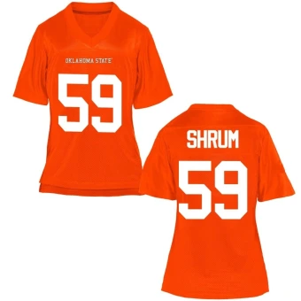 Women's Oklahoma State Cowboys Kason Shrum Football Jersey - Game Orange