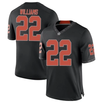 Youth Oklahoma State Cowboys C.J. Williams Football Jersey - Game Black